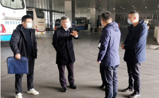 都市城際公交:南昌交投集團(tuán)領(lǐng)導(dǎo)督導(dǎo)南昌長途汽車站安全生產(chǎn)及文明創(chuàng)建工作